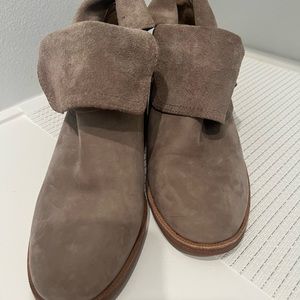 Ugg Suede Leather Ankle Boots